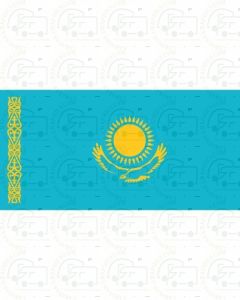 Kazakhstan Flag Sticker