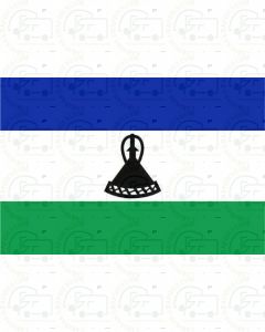 Lesotho Flag Sticker