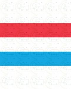 Luxemborg Flag Sticker