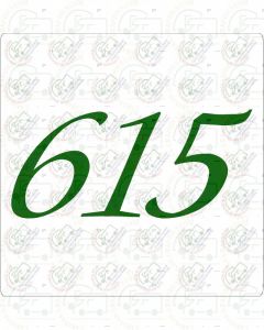 Lunar Solar 615 Sticker Decal Graphic (Single)