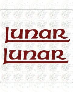Old LUNAR caravan sticker