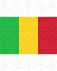 Mali flag sticker