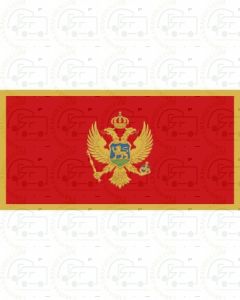 Monenegro Flag Sticker