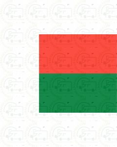 Madagascar Flag Sticker