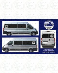 Self Build Campervan Stickers Design 11
