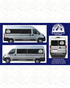 Self Build Campervan Stickers Design 14