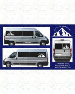 Self Build Campervan Stickers Design 16
