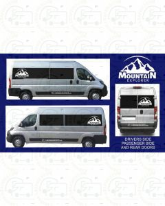 Self Build Campervan Stickers Design 18