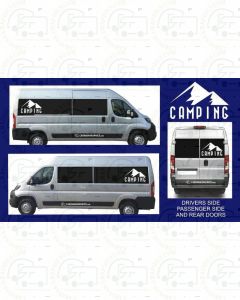 Self Build Campervan Stickers Design 18