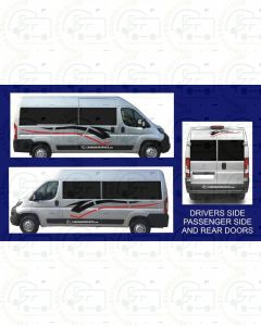 Self Build Campervan Stickers Design 8