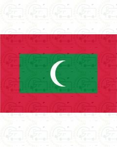Maldives Flag Sticker
