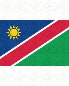 Nambia Flag Sticker