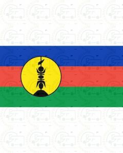 New Caledonia Flag Sticker