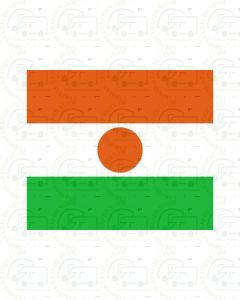 Niger Flag Sticker