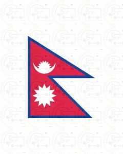 Nepal Flag Sticker