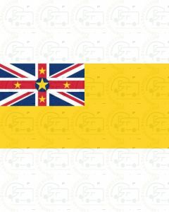 Niue Flag Sticker