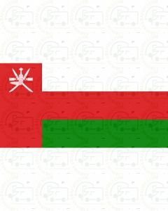 Oman Flag Sticker