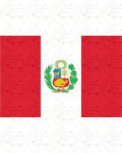 Peru Flag Sticker