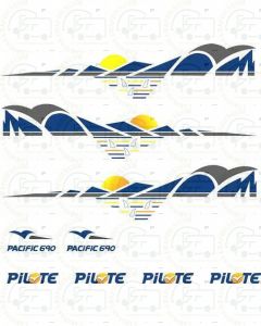 Pilote 690 Full Graphics set