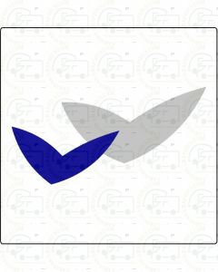 Pilote Front Bonnett Decal Sticker Motorhome Sticker