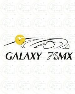 Pilote Galaxy 76 MX Motorhome Sticker