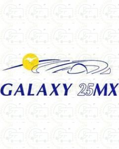 Pilote Galaxy 25 MX Motorhome Sticker