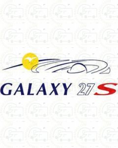 Pilote Galaxy 27 S Motorhome Sticker
