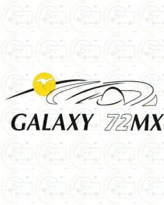 Pilote Galaxy 72 MX Motorhome Sticker
