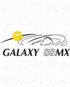Pilote Galaxy 88 MX Motorhome Sticker