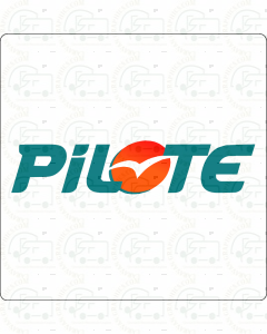 Pilote Orange Motorhome Sticker