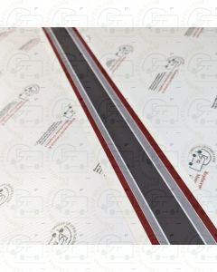 Autosleeper 2 metre Multi Colour Stripe Tape Sticker 