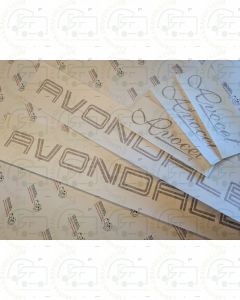 Avondale Harrier Classic 25 Set Graphics