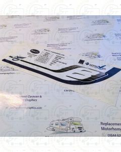 Bailey Pegasus IV Ancona Plate Sticker