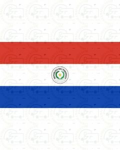 Paraguay Flag Sticker