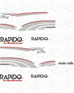 Rapido 779M full graphics and tape