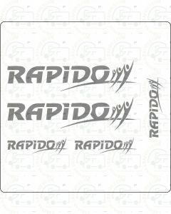 Rapido Motorhome Sticker/Decal Kit 5 Piece