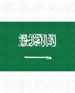 Saudi Arabia flag sticker