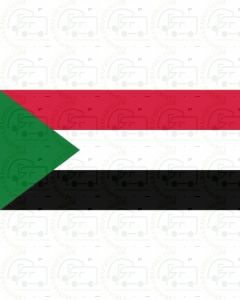 Sudan Flag Sticker