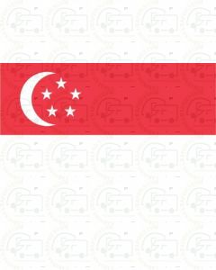 Singapore Flag Sticker