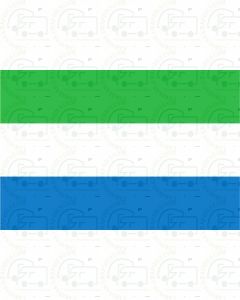 Sierrra Leone Flag Sticker