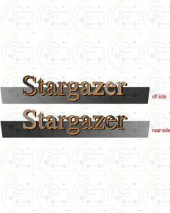 Autocruise Stargazer Motorhome Sticker Pair (Near Side & Off Side).