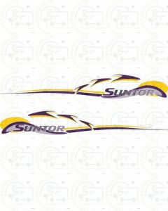Swift Suntor Main Side Graphics Dark purple Version