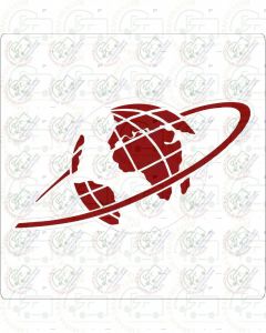 Swift Ashmere Globe Sticker