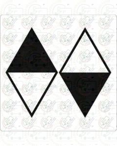 Swift Caravan Diamond Stickers