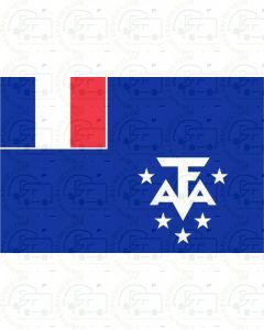 French Southern and Antarctic Lands Flag Sticker