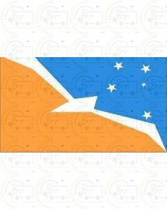 Tierra del Fuego Province, Argentina Flag Sticker