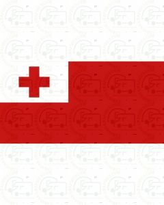 Tonga Flag Sticker