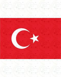Turkey Flag Sticker