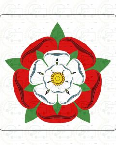 Tudor Rose Sticker