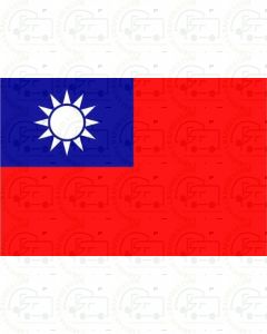 Taiwan Flag Sticker